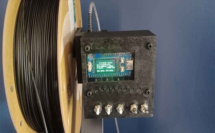 树莓派RP2040助力3D打印:自制线材智能称重器,打印前心中有数